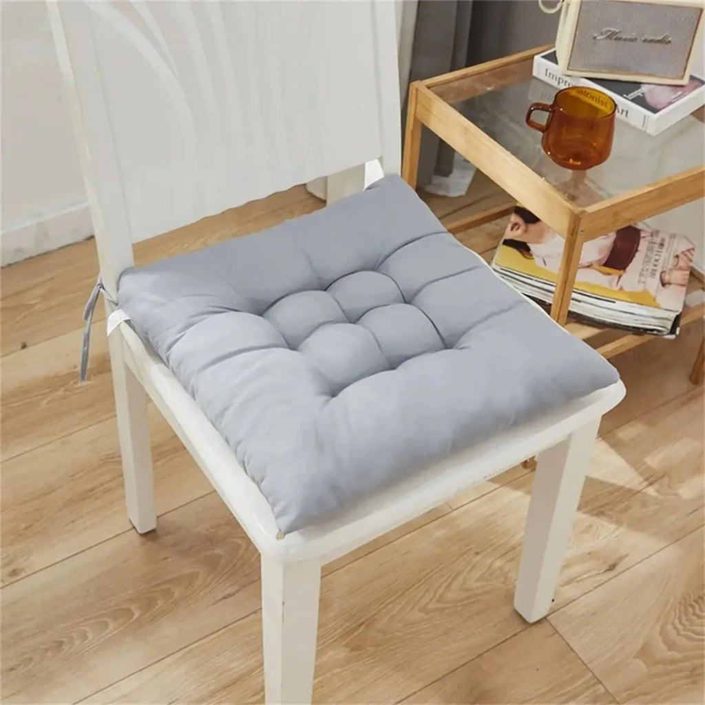 “Office Chair Cushion for Back Pain, Round 40x40cm Soft Cotton Padded Seat Cushion for Tailbone Relief at Home or in Car