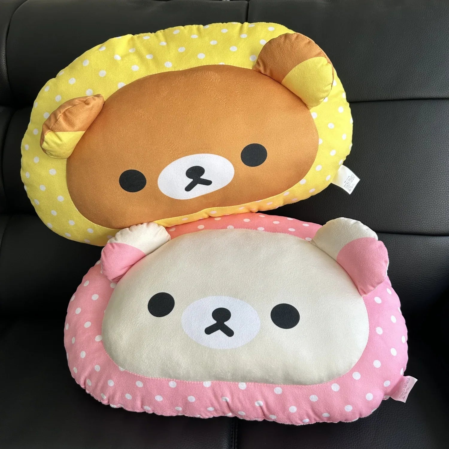 Lovely Rilakkuma Back Cushion Comfortable Cartoon Bear Throw Pillow Sofa Bed Home Decor Japanese Style Bedside Cushion Gift Girl